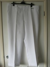 Emsmorn white bowls trousers 44R/ 31