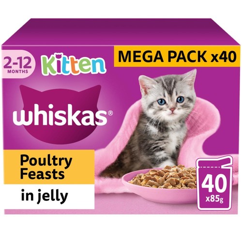 120 85g whiskas kitten - whiskas,