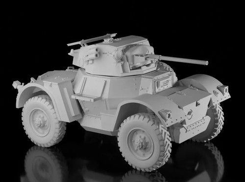 Ww2 british daimler mk - 1/72,