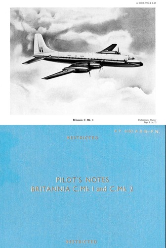 Bristol 175 britannia - 175,