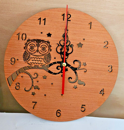 Cute owl laser cut - laser, plywood