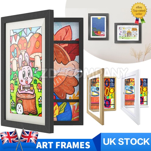 Art display frame kids - art,