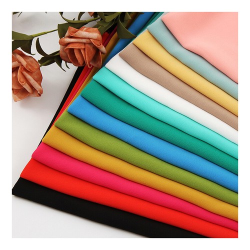Sheer crepe chiffon material - crepe,