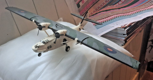 Fby5a catalina flying boat - flying,