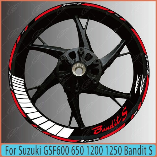 Motorcycle wheel decals - , rim