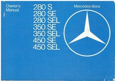 MERCEDES BENZ W116 280S/SE/SEL