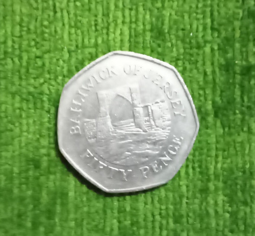 Jersey grosnez tower 50p - tower,