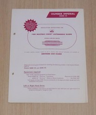 HUMBER IMPERIAL Mark III