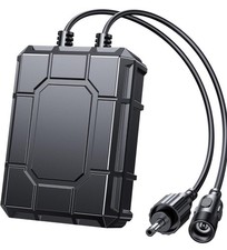 Biling 2200mAh Battery Backup for Solar Pond Fountain 12W/20W Solar Water