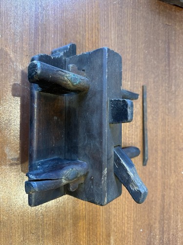 Antique wooden plough plane - wooden,