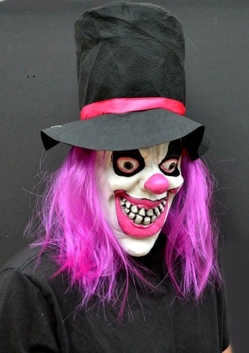Halloween womens clown mask - halloween,