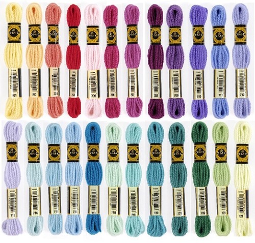 Dmc tapestry wool shades 701 - dmc,