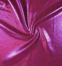 Magenta Shine Mystique Stretch Lycra Fabric   4 Way Stretch dance leotard wear