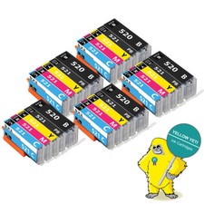 LOT Ink Cartridges for Canon Pixma PGI520CLI521 IP4600 MX870 IP4600X IP3600