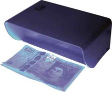 Shop UV Bank Note Checker Security Counterfeit Cash Money - 240v New & Boxed