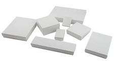 Box displays white swirl - box,