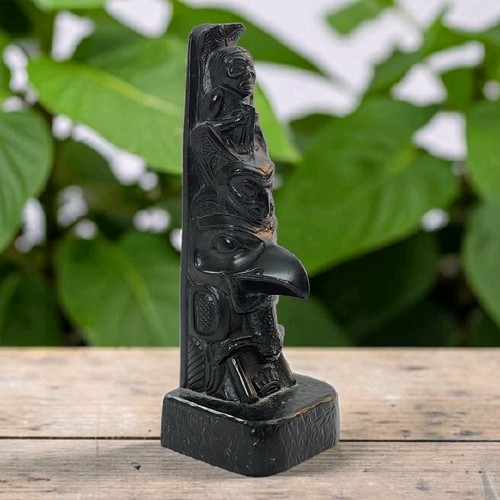 Vtg boma haida totem - totem, pole