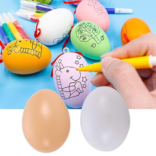 10pcs artificial fake eggs - artificial, diy