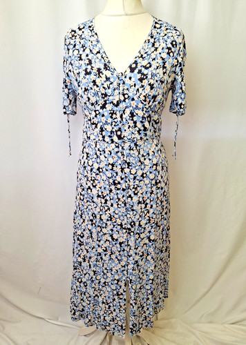 Jigsaw tea midi dress - midi, blue