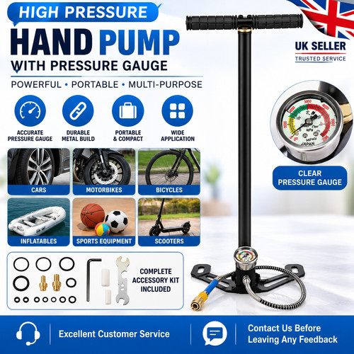 Stage air rifle pump pcp - 3,