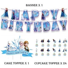 Frozen Birthday Party Banner