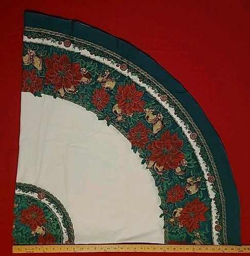 Round christmas tablecloth - 68",