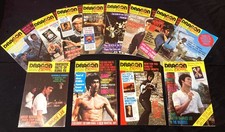 A+ Full Bruce Lee 1-12 Dragon Set Poster Magazines Monthly Kung Fu