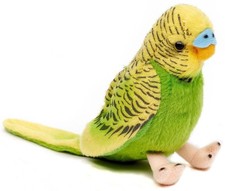 Uni Toys - Budgie (Green) 12cm