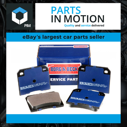 Brake pads set - rear, bbp1281