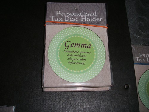 Tax disc holder magnetic - tax, (magnetic