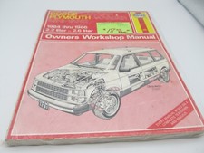 Haynes Auto Repair Manual Dodge Caravan Plymouth Voyager  1984-1986 #1231    A13