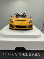 1:18 AUTOart "2017 LOTUS 3- ELEVEN SPORTS CAR" (Yellow) RARE #75393 Sports Car