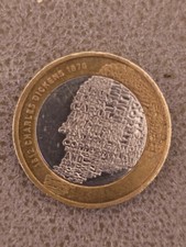 Rare £2 Pound Coin - 2012 Charles Dickens