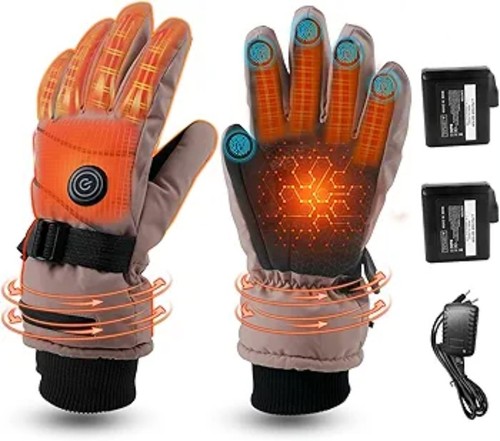 Rechargeable heated gloves - rechargeable,