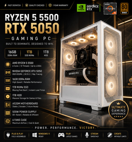 Premium gaming ryzen 5500 - gaming,