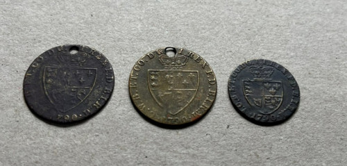 1790 george iii - brass, gaming