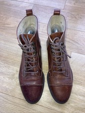 Bally Brown Leather Ankle