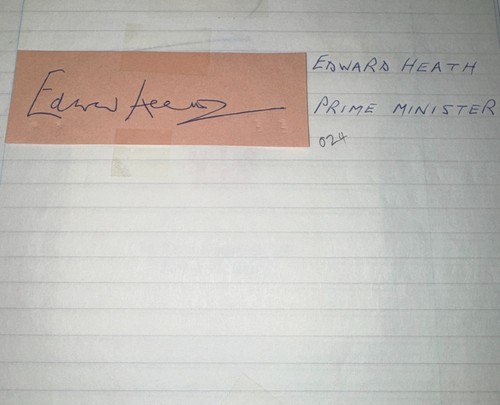 Edward heath leader - heath,