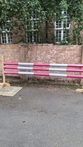 Equestrian horse jump pole - equestrian,