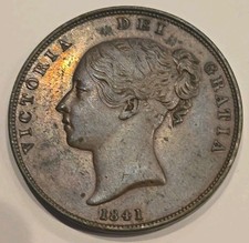 1841 Penny - Victoria British