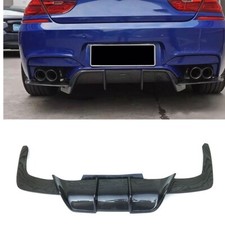 Carbon Fiber Black Rear Bumper