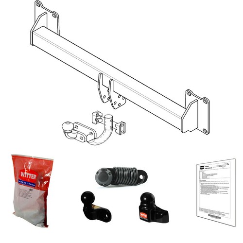 Witter towbar for jaguar - witter, xe