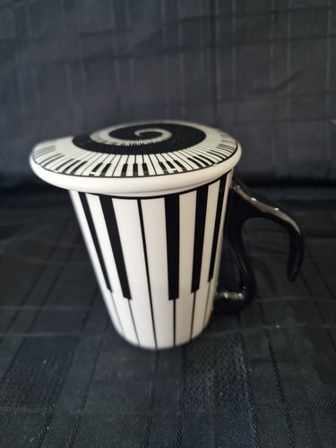 Sheet music mug with lid - mug,