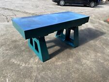 5ft 10" X 2ft 6.5" ENGINEERS CAST IRON SURFACE TABLE MARKING OUT WELDING UK A-45