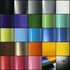 Matt Self Adhesive Vinyl Wrap - 23 COLOURS - AIR FREE - Car/Vehicle Film Sticker