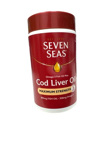Seven seas cod liver oil - seven,