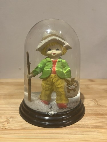 Vintage plastic hand painted - hand,