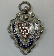 Sterling silver fob medal - fob,
