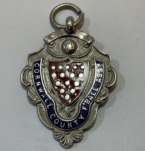 Sterling silver fob medal - sterling,
