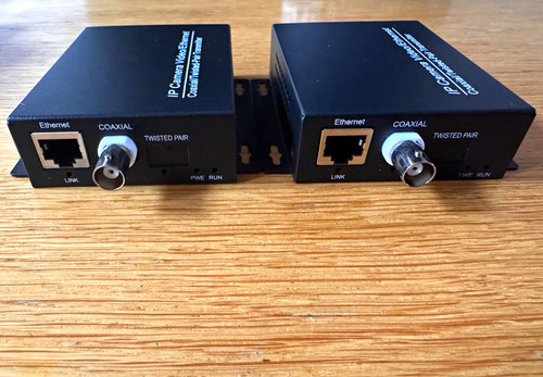 Over coax balun set bnc - over,